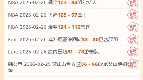 【独家福利大放送】揭秘比分幕后，胜负解析一网打尽！